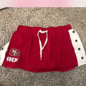 NFL Red Athletic Shorts